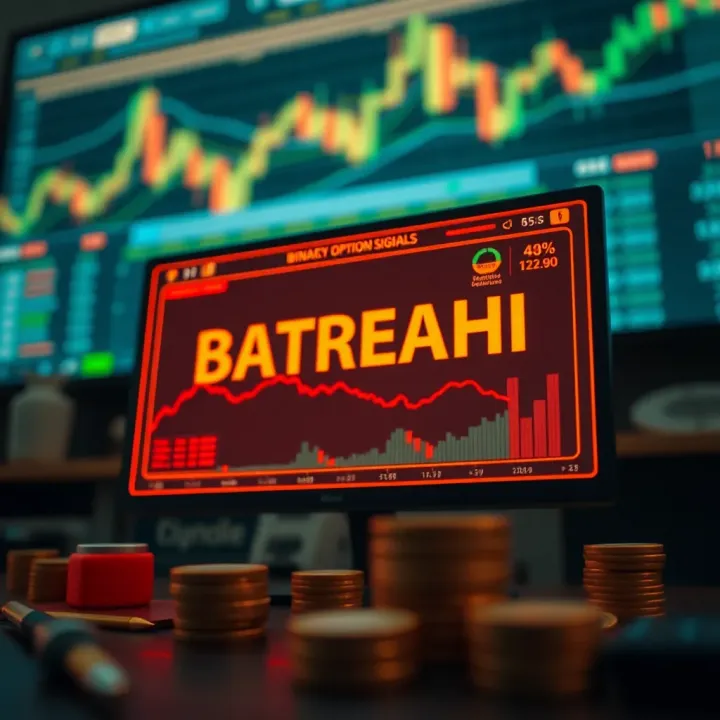 Illustration of strategies and tools used to apply binary options signals effectively