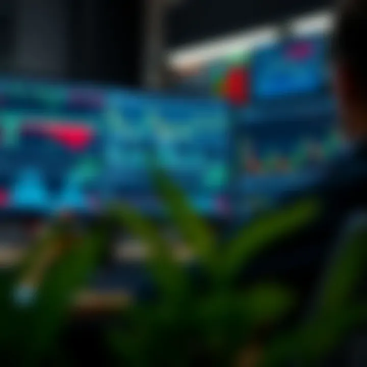 Interface showcasing advanced tools and analytics for daily trading operations