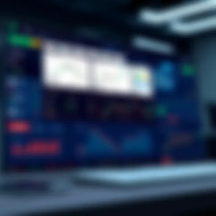 Dashboard displaying various copy trading platform features and trader performance metrics