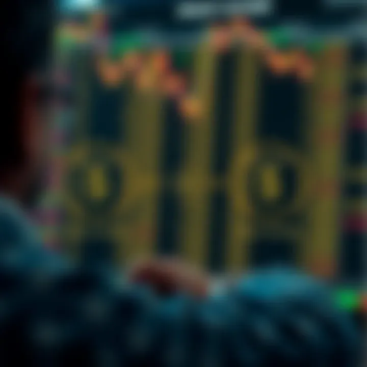 Diagram showing how binary options work with two possible outcomes