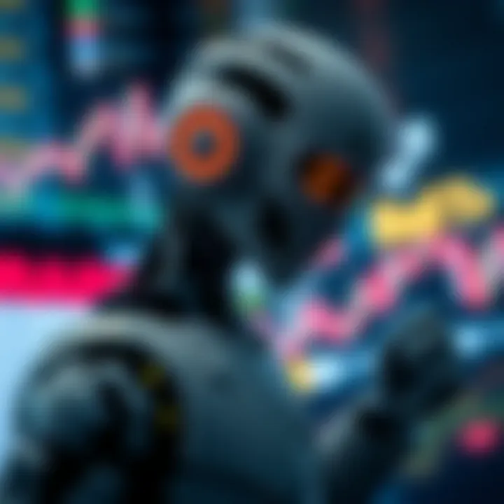 Visual representation of risks and preventive strategies in automated binary options trading