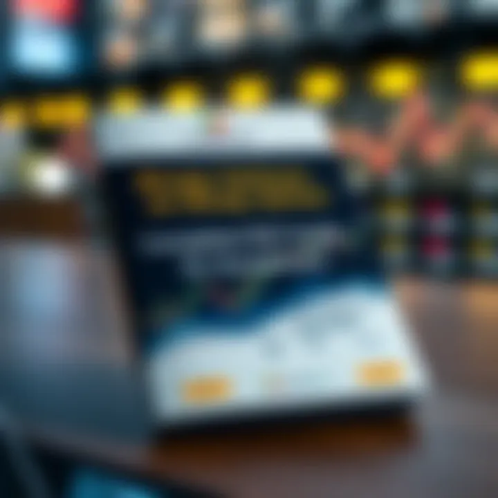 PDF guide cover illustrating strategies and risk assessment for binary options