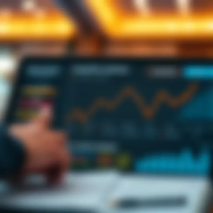 Competitive landscape chart showing key competitors and market position evaluation