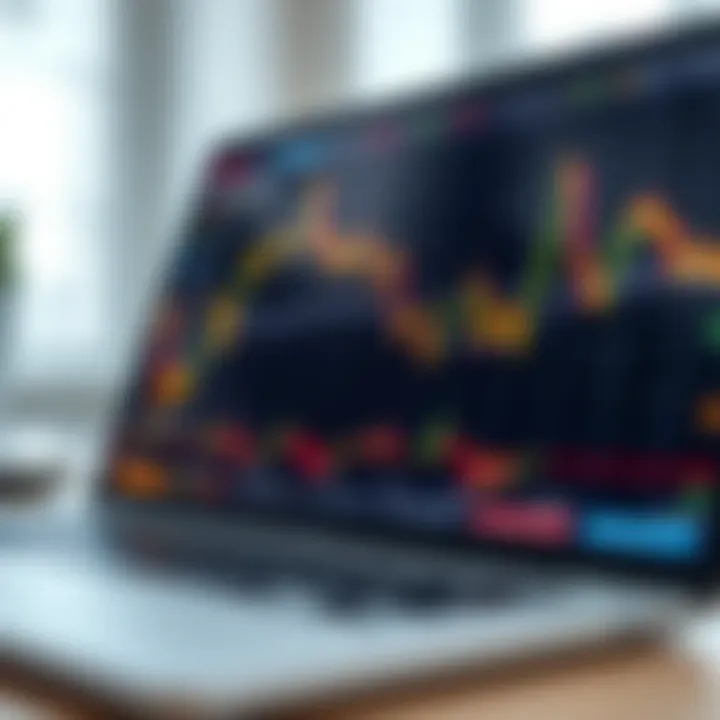 Graph displaying binary options signal verification trends and market analysis
