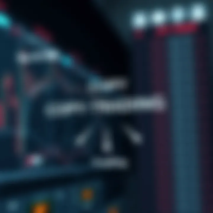 Diagram showing the concept of copy trading with arrows representing the replication of trading actions from experienced traders to new investors