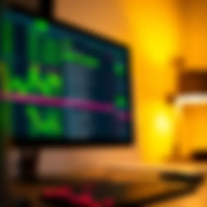 Screenshot of binary options trading strategies and tips on a computer screen