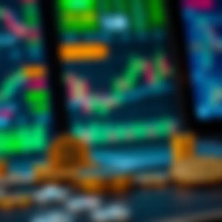 Illustration of essential tools and indicators used in cryptocurrency day trading strategies