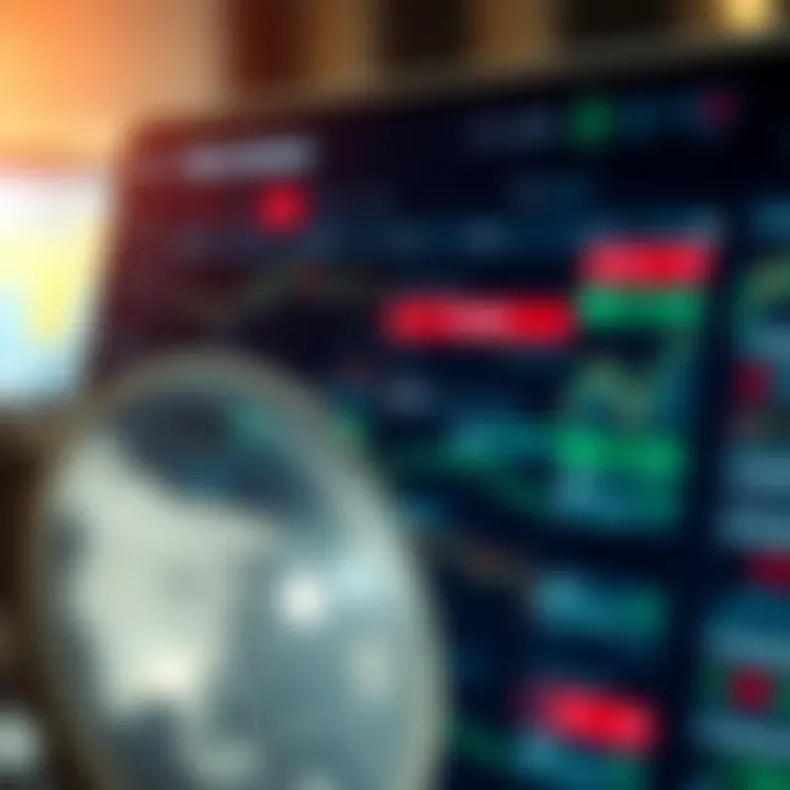 Economic calendar interface showing upcoming financial events and data releases on BR Investing platform