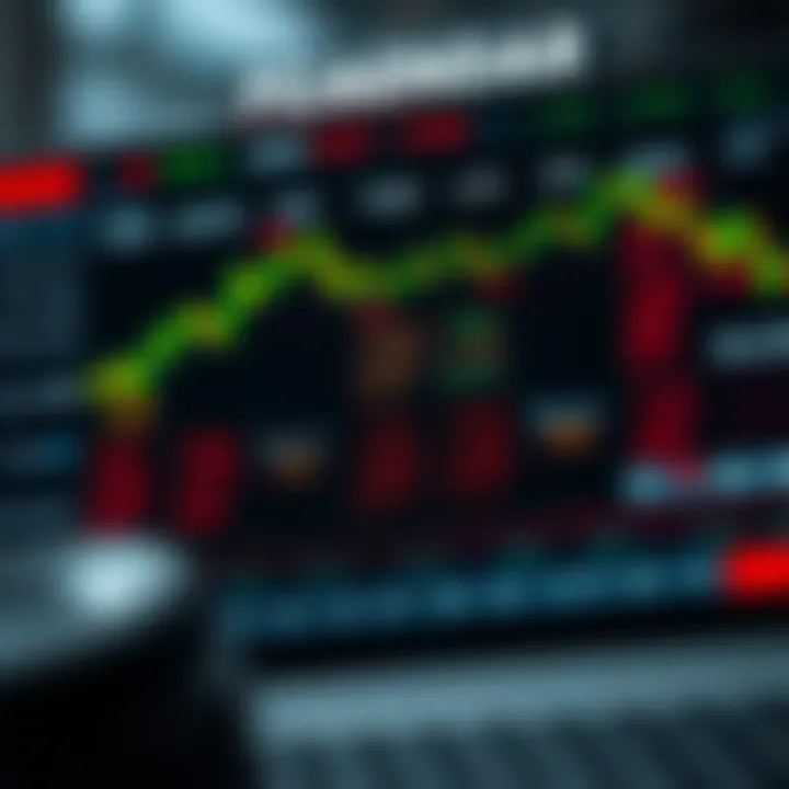 Economic calendar highlighting key forex market events with colorful indicators