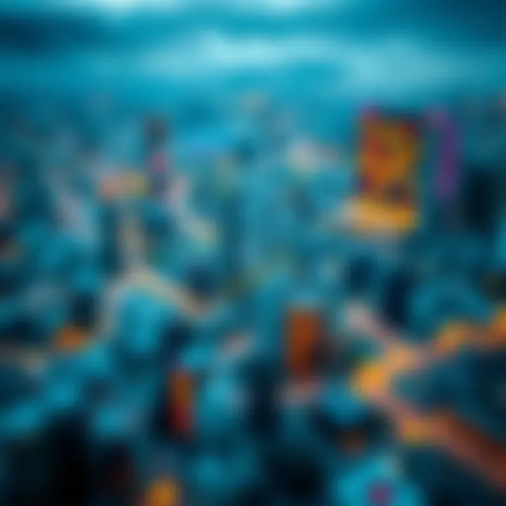 Competitive market landscape showing industry trends and competitor positioning