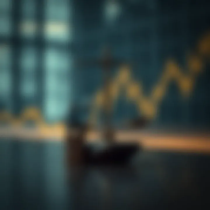Conceptual illustration of risk and reward balance in investment strategies