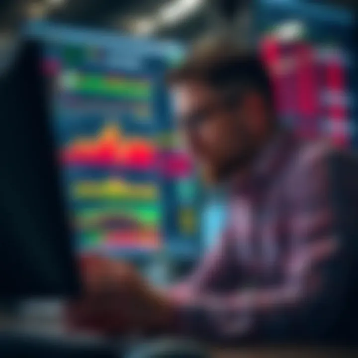 Using an Economic Calendar for Strategic Financial Planning Investor reviewing economic calendar data to make informed financial decisions