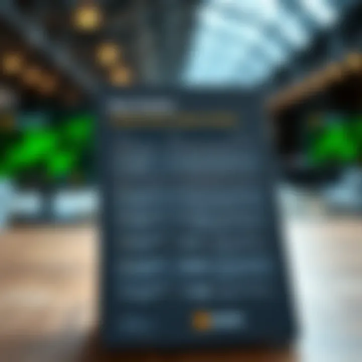 Checklist highlighting key factors like regulation, costs, and fraud prevention for choosing a broker