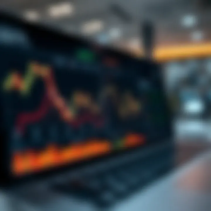 Graphical representation of market opportunities and decision-making insights based on analyzed data