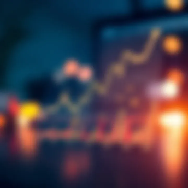 Graph illustrating market trends and data analysis for business strategy