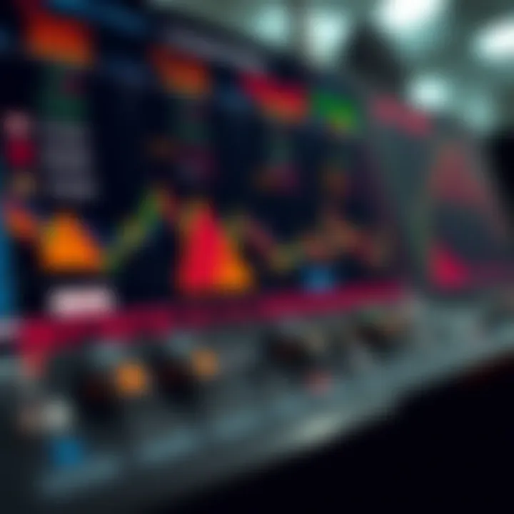 Visual representation of risks involved in OTC binary options trading with warning symbols and investment impact