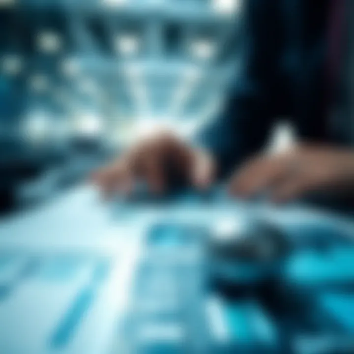 Illustration showing strategic business decisions based on market data insights