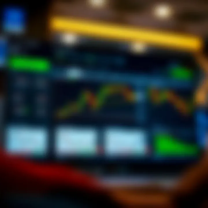 Interface showing various trading platform options highlighting features for copy trading