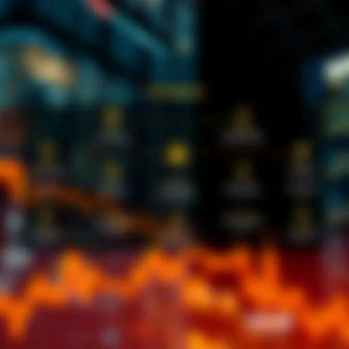 Graphic illustrating the flow and key elements of binary options trading in the financial market