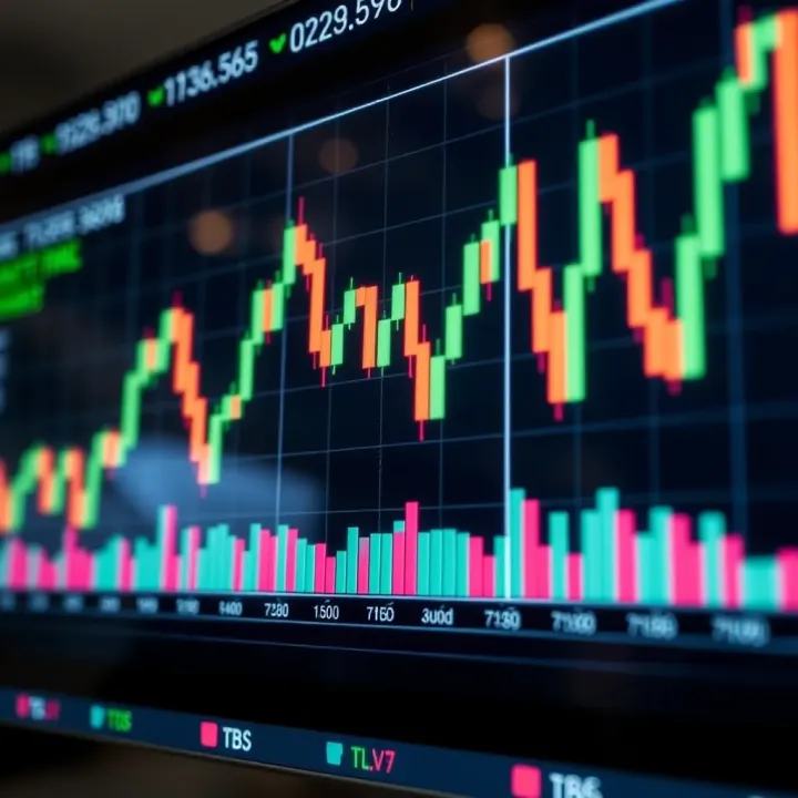 Chart showing bullish engulfing candlestick pattern indicating a potential market reversal