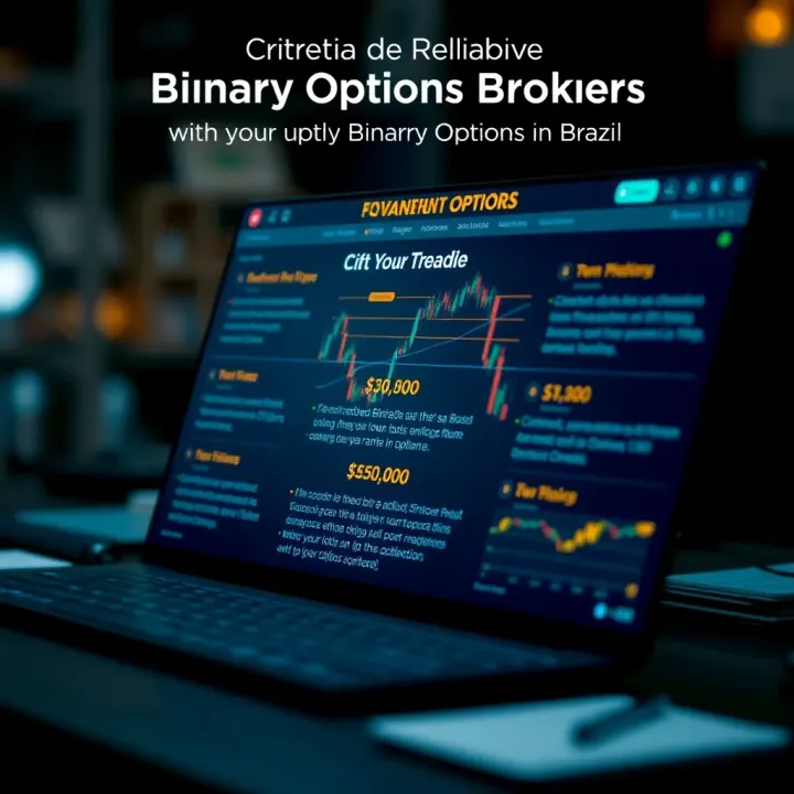 Visual guide highlighting key factors for selecting a trustworthy binary options broker in Brazil