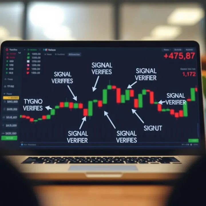 Diagram showing various types of signal verifiers used in binary options trading