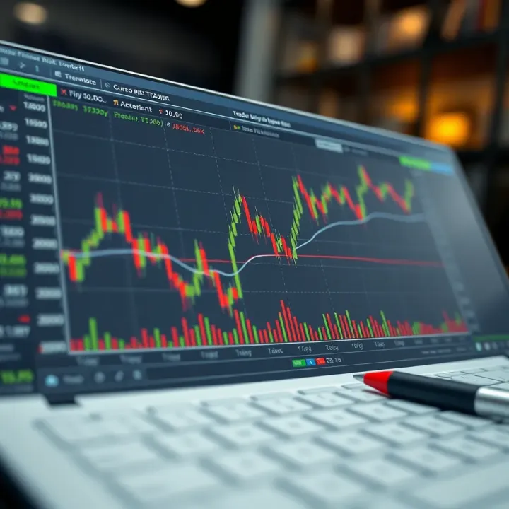 Graph illustrating risk management techniques and trading decision criteria