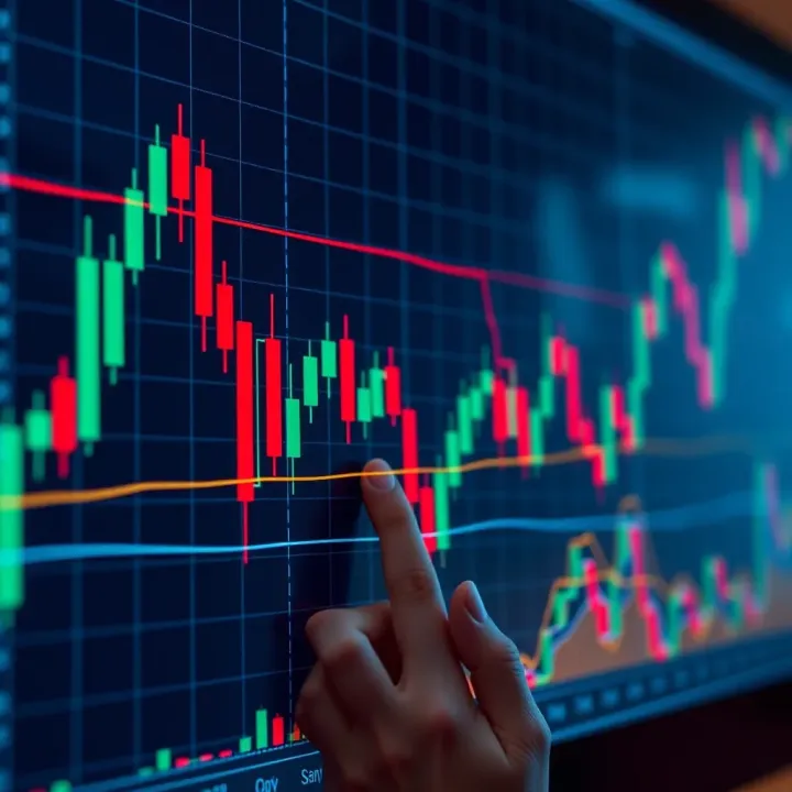 Candlestick Patterns in Price Action Trading Chart showing candlestick patterns used in price action trading