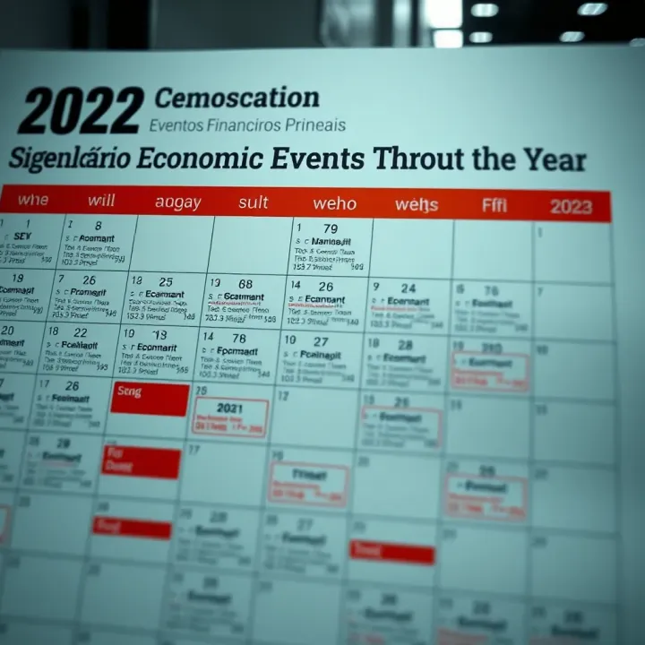 Calendário Econômico 2022: Eventos Financeiros Principais