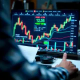 Risk management tools and emotional control techniques depicted with charts and symbols