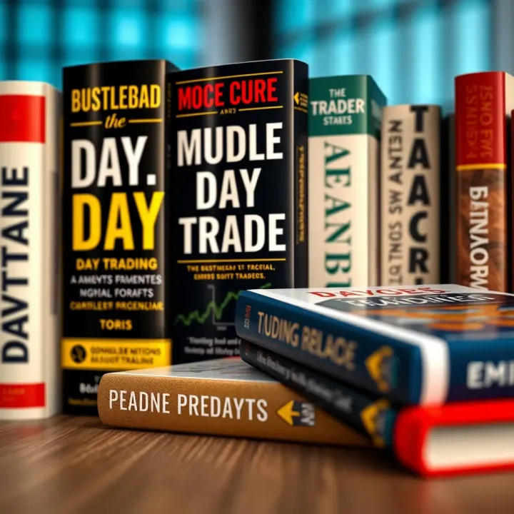 Collection of essential books on day trading showcasing diverse trading strategies and market concepts
