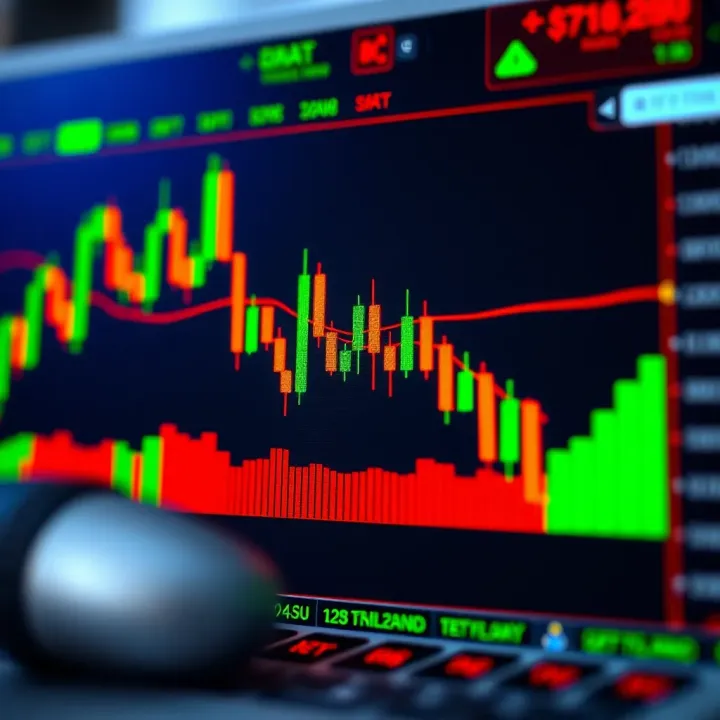 Illustration showing candlestick chart patterns used in Price Action trading strategies