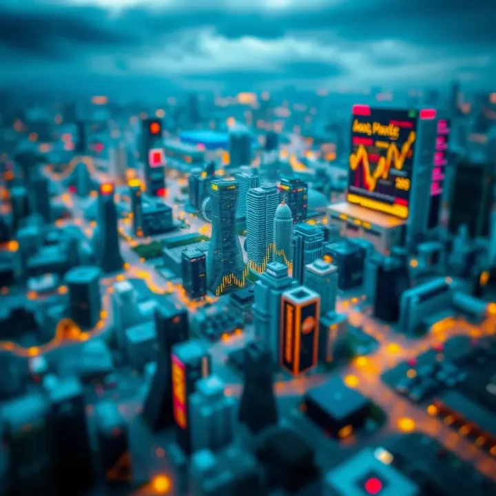 Competitive market landscape showing industry trends and competitor positioning