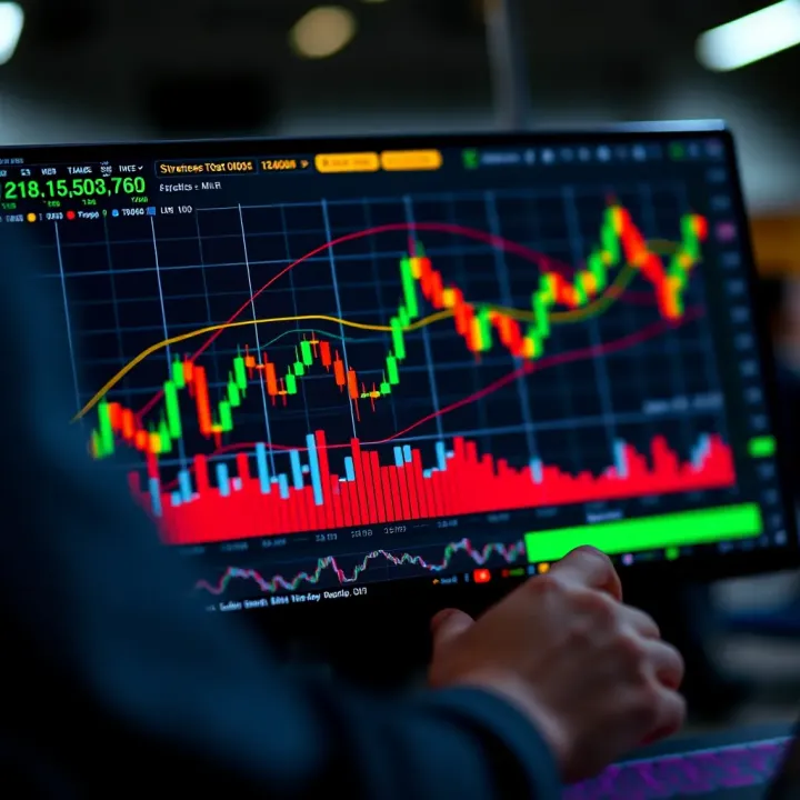 Chart illustrating key strategies and risk management techniques for options trading