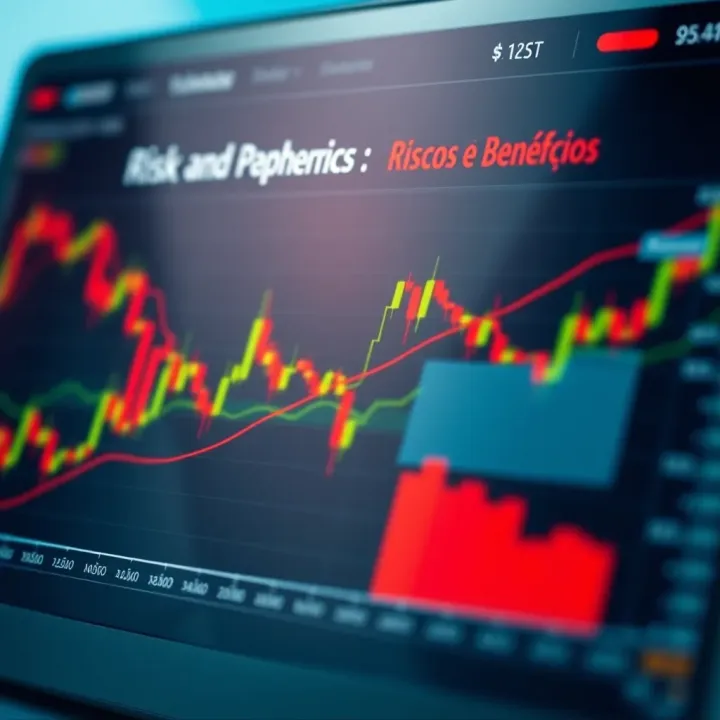 Graph illustrating the balance between risks and benefits in financial trading practices