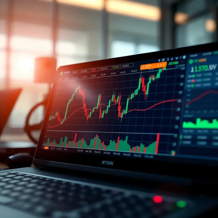 Chart showing risk management techniques for binary options using Martingale strategy