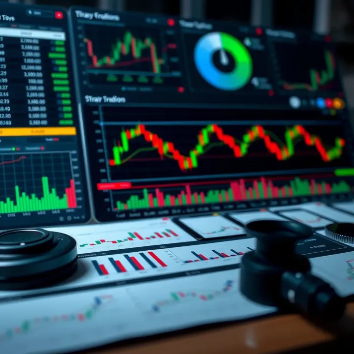 Example of trading strategy layout highlighting practical tools and indicators for better decision making